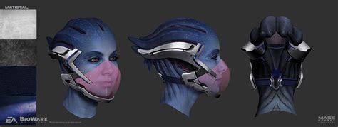 Mass Effect Asari Concept Art