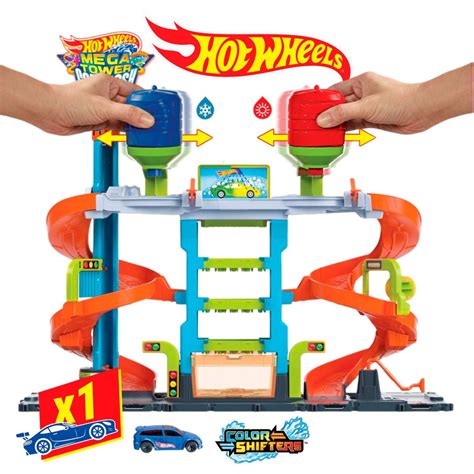 Игровой набор Hot Wheels Mattel HDP автомойка с машинкой шт Хот