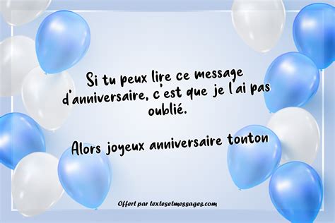 Textes messages anniversaire humoristiques et drôles pour un oncle