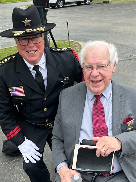 Vernon - Sheriff Torgerson with Sheriff’s Office Chaplain Pastor Don Ehler | Facebook