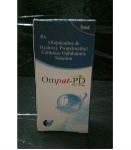 Olopatadine And Hydroxy Propylmethyl Cellulose Opthalmic Ompat Eye Drop