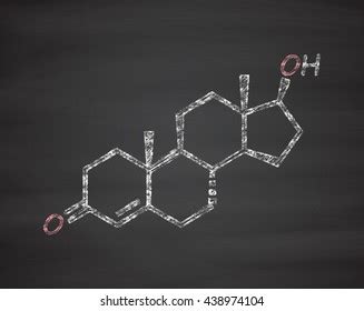 Testosterone Male Sex Hormone Androgen Molecule Stock Illustration Shutterstock
