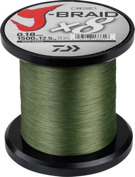 Daiwa J-Braid X8 Metermål