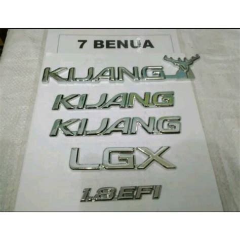 Jual Logoemblem Paket Kijangkijang Tanduk Dan Lgx Shopee Indonesia