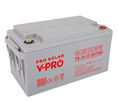 Volt Akumulator Deep Cycle Vpro Solar V Ah Vrla Akumulatory Agm