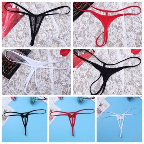 Women S Mesh Fishnet Knickers Low Rise G String Bikini Micro Thong