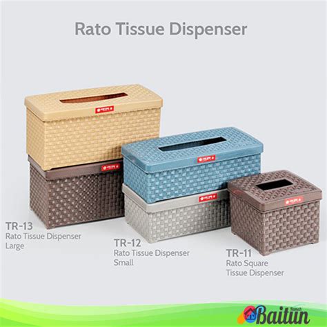 Baitun Kotak Tissue Panjang Lion Star Taro Wadah Tissu Modern Kotak