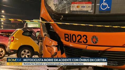 Curitiba Registra Dois Graves Acidentes De Moto Um Homem Morreu