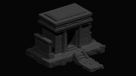 Solid Temple Models : r/blender