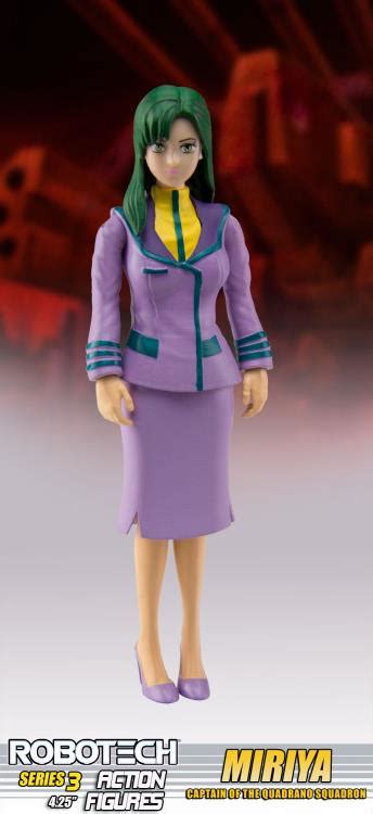 Robotech Miriya Dress Uniform Poseable Action Figure