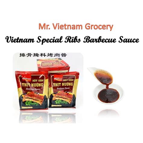 越南特色排骨烤肉酱 Vietnam special ribs barbecue sauce Sốt ướp thịt nướng