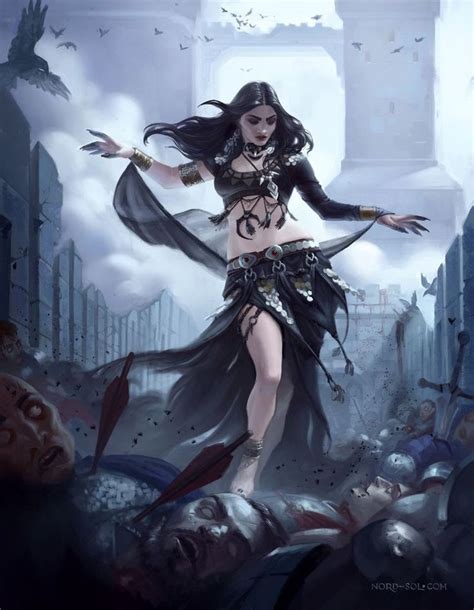 Erissa Eris Reincarnated Dark Fantasy Art Fantasy Art Women