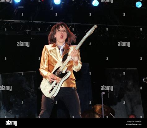 Chrissie Hynde from the Pretenders performs on stage at the 10th annual ...