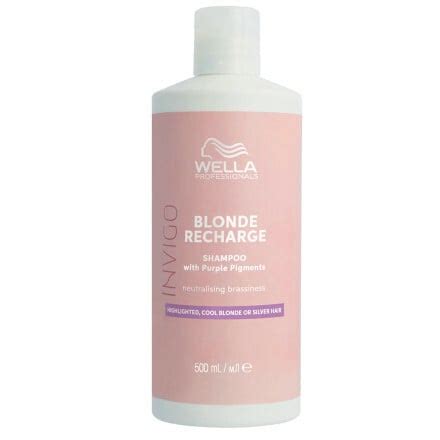 Wella Professionals Invigo Blonde Recharge Cool Blonde Color Refreshing Shampoo Ml Online