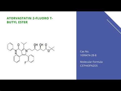 Atorvastatin Impurities India Hemarsh Technologies Youtube