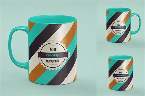 Sublimation Mug Mockup Set – MasterBundles