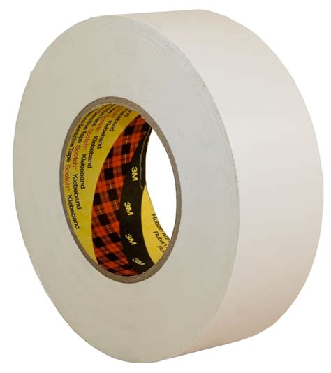 Y389 White 25MMXM 3M 3M Scotch 389 Duct Tape 50m X 25mm White PE