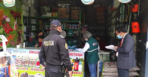 Decomisan Plaguicidas Prohibidos Y Vencidos En Establecimientos De Trujillo