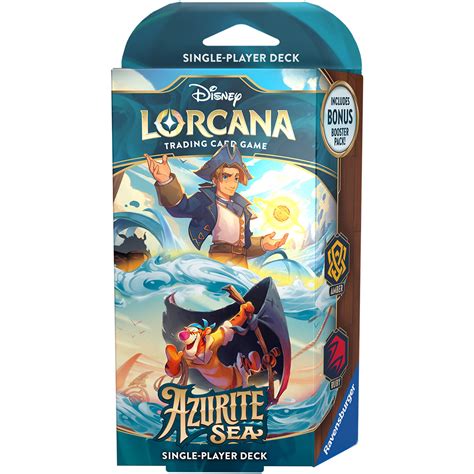 Disney Lorcana Azurite Sea Amber Ruby Starter Deck Lorcana Player