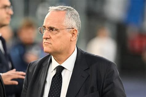 Claudio Lotito Le Pr Sident Et Propri Taire De La Lazio Entre Au