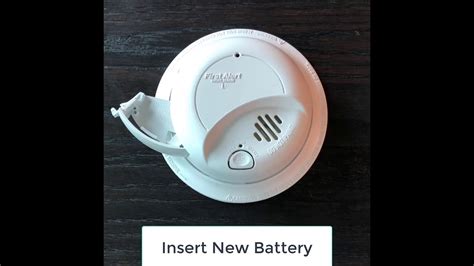 How to replace battery in first alert carbon monoxide detector ...