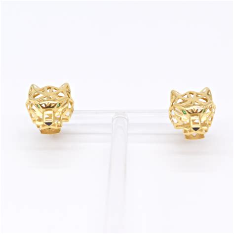 18K Panther Earrings - GD Jewels