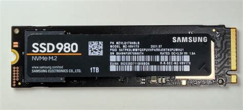 Samsung 980 1 TB (MZ-V8V1T0BW) купити в інтернет-магазині: ціни на sSD ...