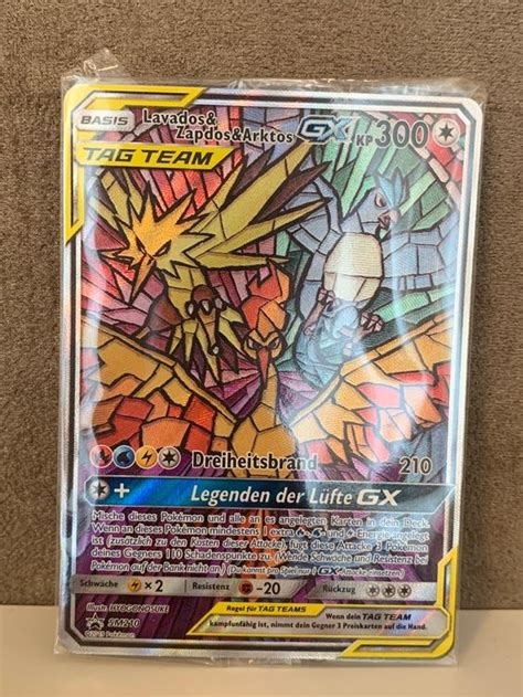 Pokemon Lavados Zapdos Arktos Gx Sm Promo Sealed De Kaufen Auf