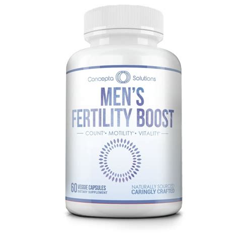 Mens Fertility Boost Motility Increase Supports Optimized Sperm