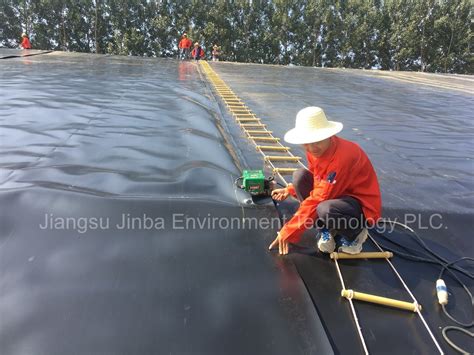 Thickness 0 50mm Waterproof Single Sided Textured HDPE Pond Liner