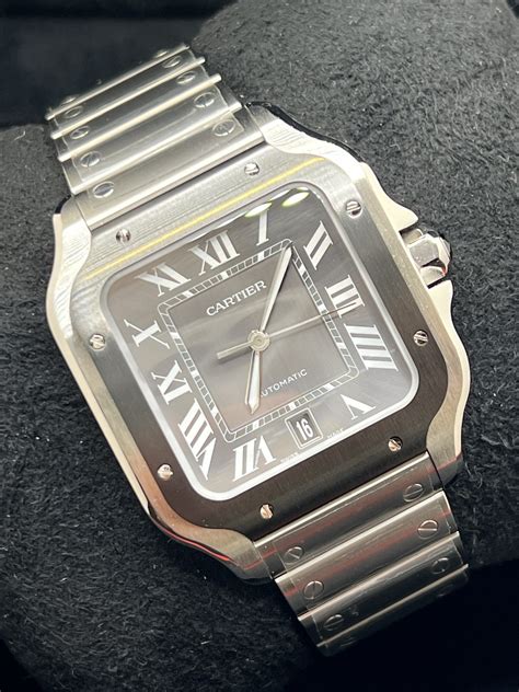 Cartier Santos De Cartier (BLACK) - Watches Of Manchester