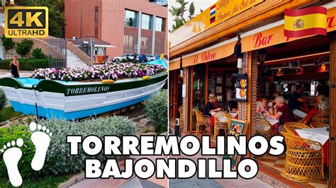 TORREMOLINOS Bajondillo Costa Del Sol Spain Promenade Evening