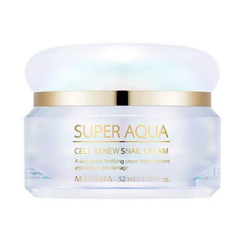 Missha Super Aqua Cell Renew Snail Cream 47ml - Korean Face Cream