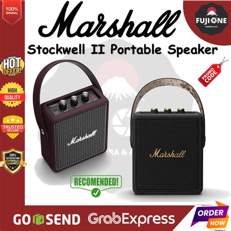 Marshall Stockwell II / Stockwell 2 Portable Bluetooth Speaker | Lazada ...