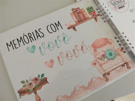 Foto Livro De Mem Rias Vov E Vov Elo Produtos Especiais