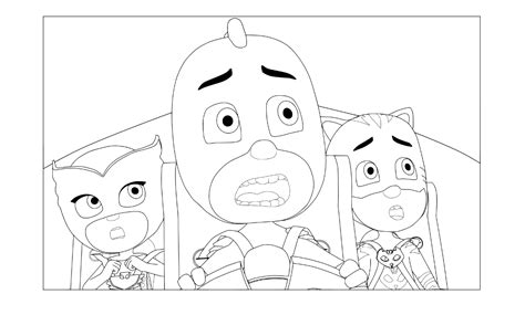 Pj Masks For Children Pj Masks Kids Coloring Pages Pj Masks Coloring