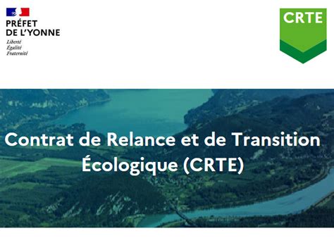 Contrat De Relance Et De Transition Cologique Crte France Relance