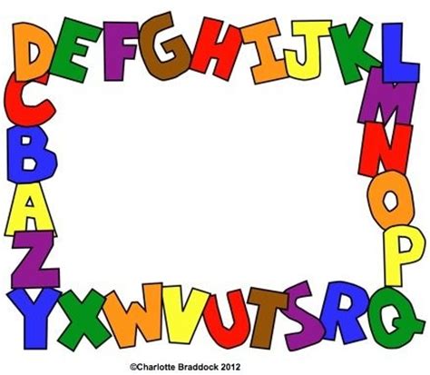 Alphabet Border Clip Art - ClipArt Best