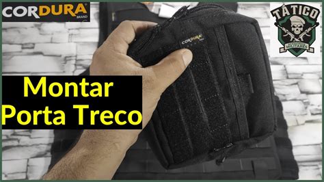 Como Colocar Porta Bolso Treco Na Capa De Colete Modular Fitas Sem