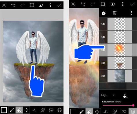 Cara Menambahkan Sayap Di Picsart Android