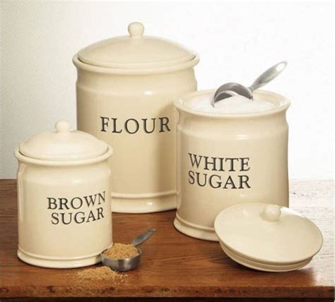 Flour And Sugar Canisters Foter