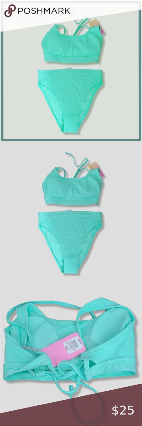 Stoney Clover Lane X Target Womens High Waisted Bikini Set Large