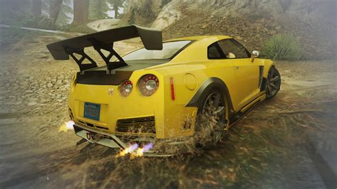 GTA 5 NISSAN GTR NISMO R35 REALISTIC REDUX GRAPHICS YouTube