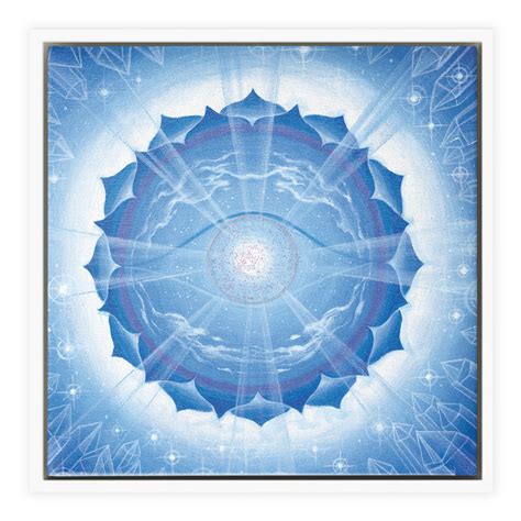 Third-Eye Chakra (6th Chakra) | Framed Canvas Art