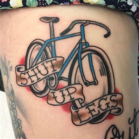 Shut Up Legs Tattoo By Adamdowningtattoo At Tigerbonestattoo In