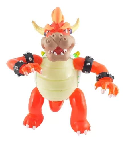 Figura Juguete Mario Bros Mu Eco Bowser Koopa Platico Luz En Venta En