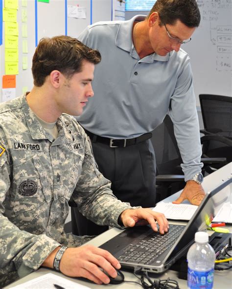 Dvids Images Us Army Sgt 1st Class Reviews Coursework With