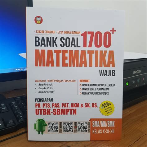 Jual Plus Bank Soal Matematika Wajib Sma Ma Kurikulum Revisi