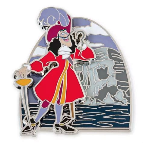 Disney Peter Pan Pin - Captain Hook - Villains