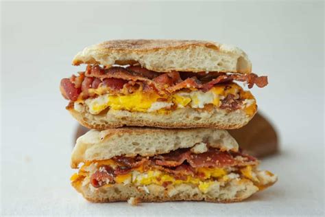 Bacon Egg And Cheese Sandwich From Michigan To The Table